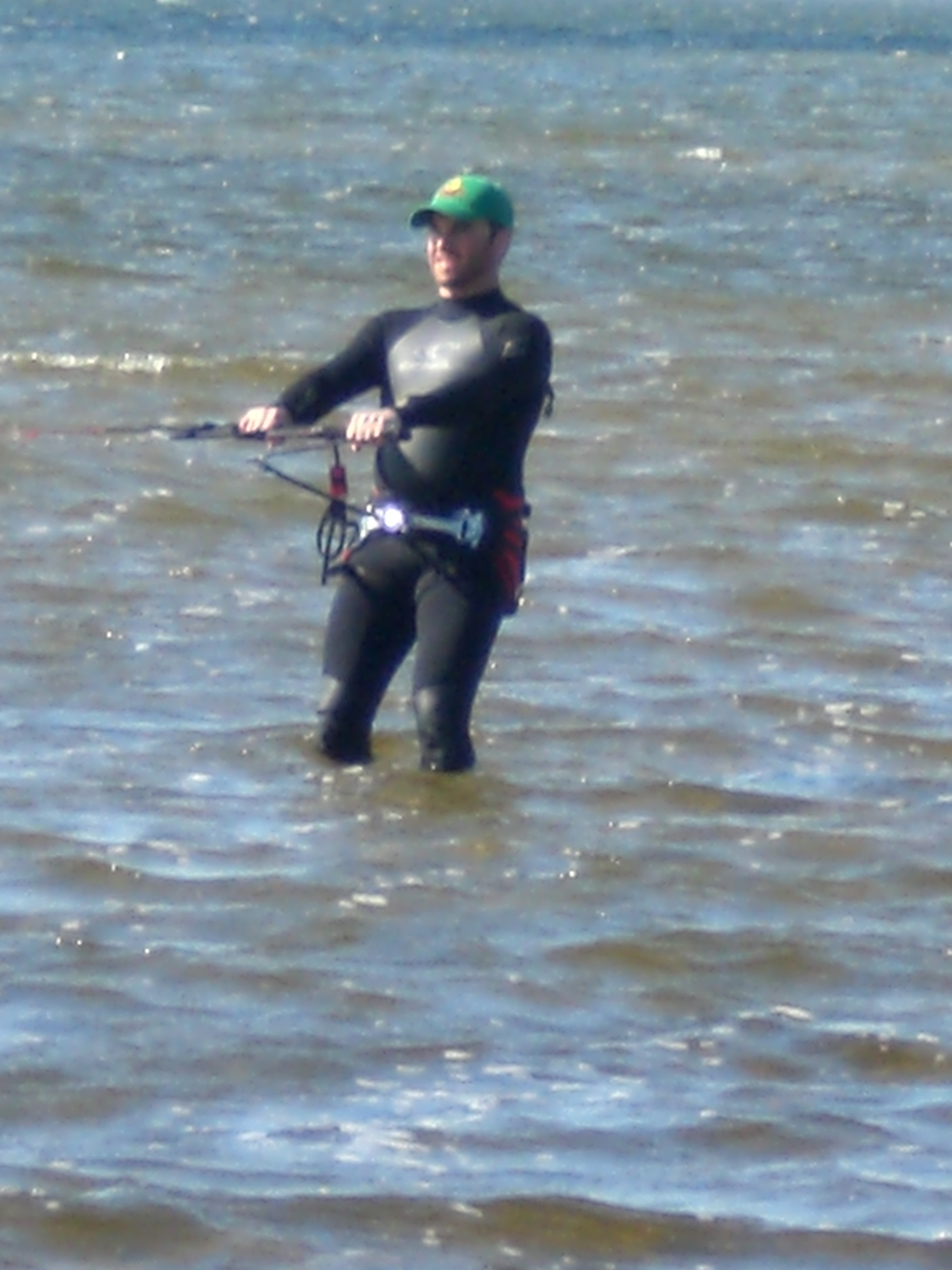 attemptive kite boarding